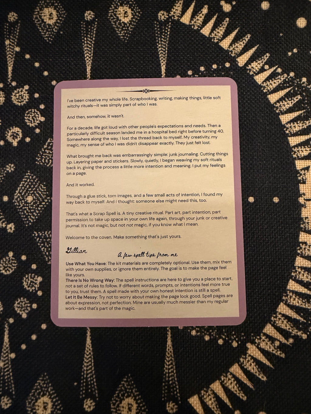 Beginner Witch Junk Journal Starter Kit