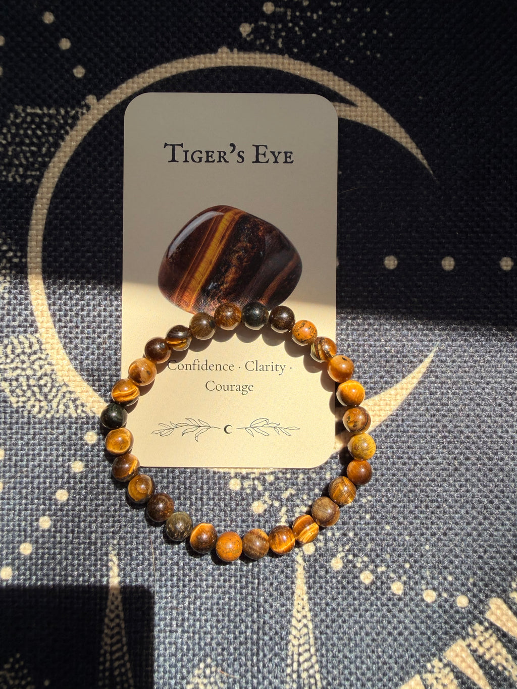 The Inner Power — Tiger's Eye Intention Bracelet