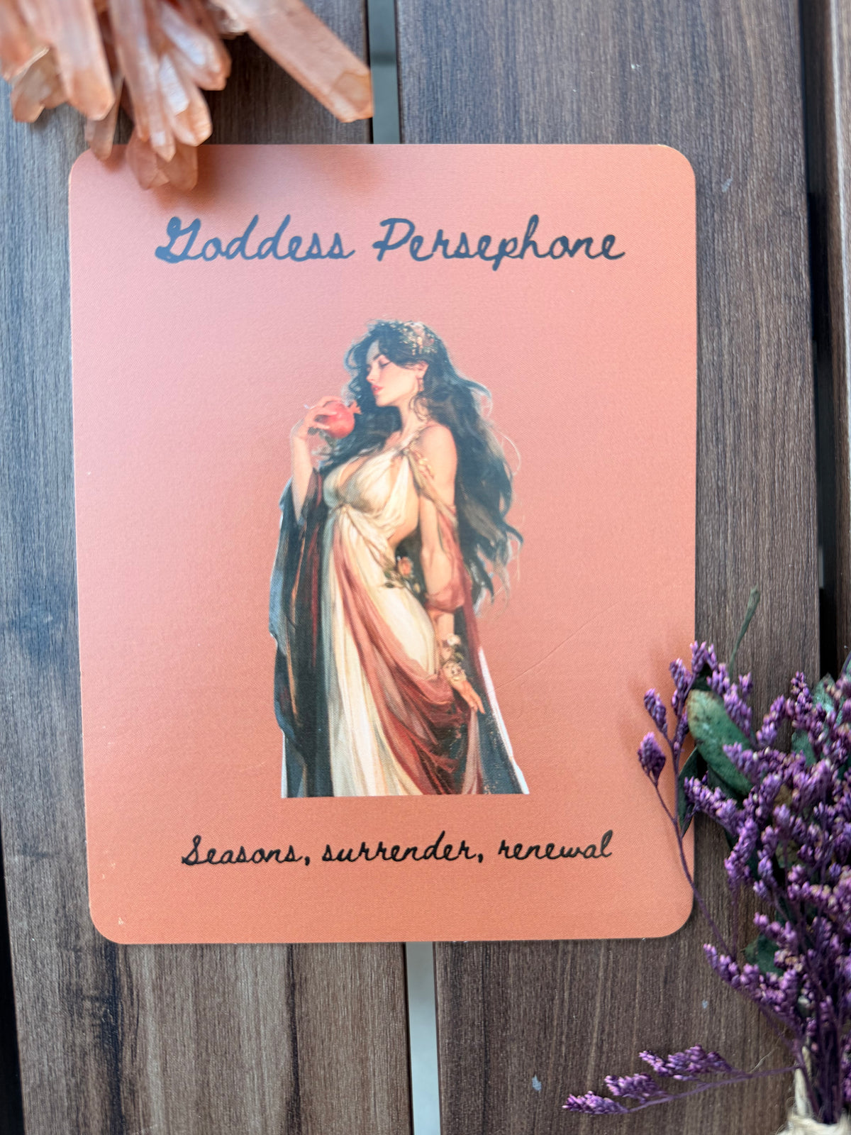 Persephone, Goddess of Seasons, Surrender & Renewal — Envelope Ritual