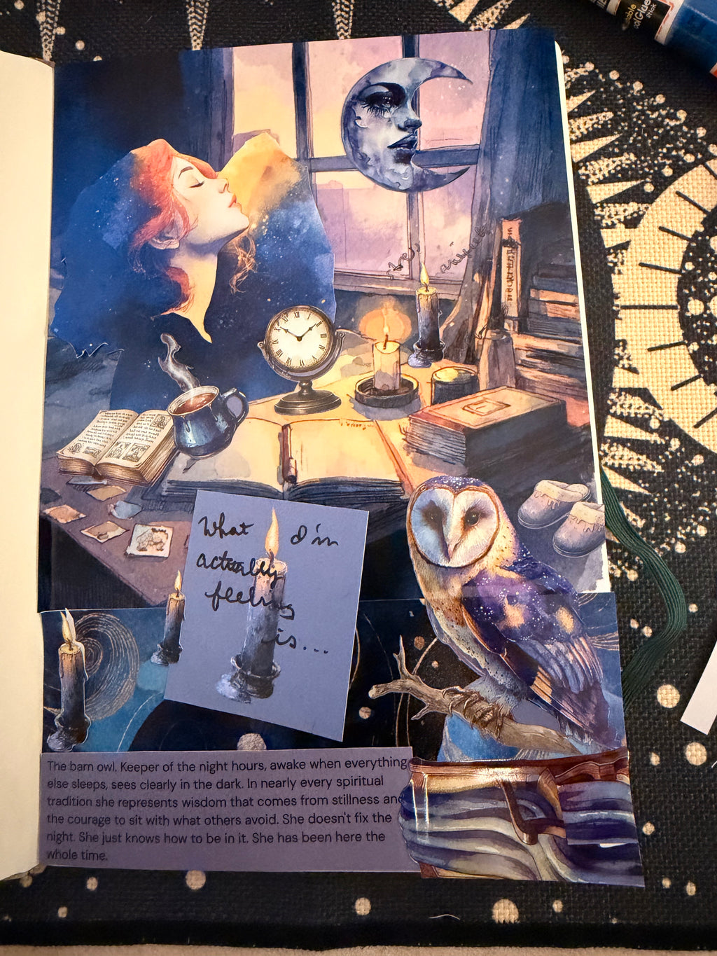 The 3 a.m. Spell — A Late-Night Thoughts Scrap Spell Kit
