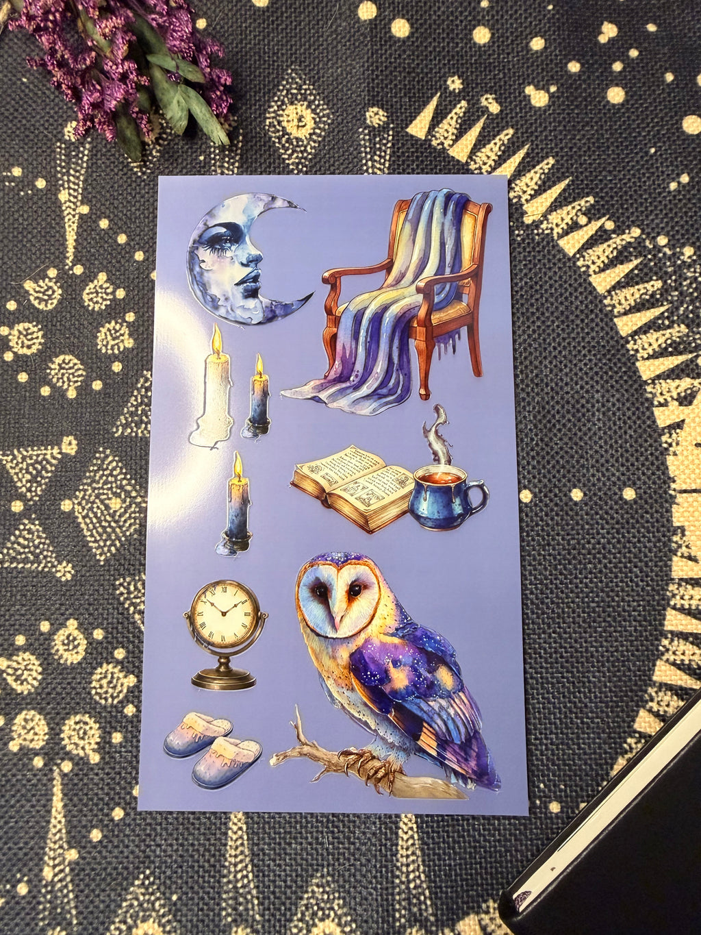 The 3 a.m. Spell — A Late-Night Thoughts Scrap Spell Kit