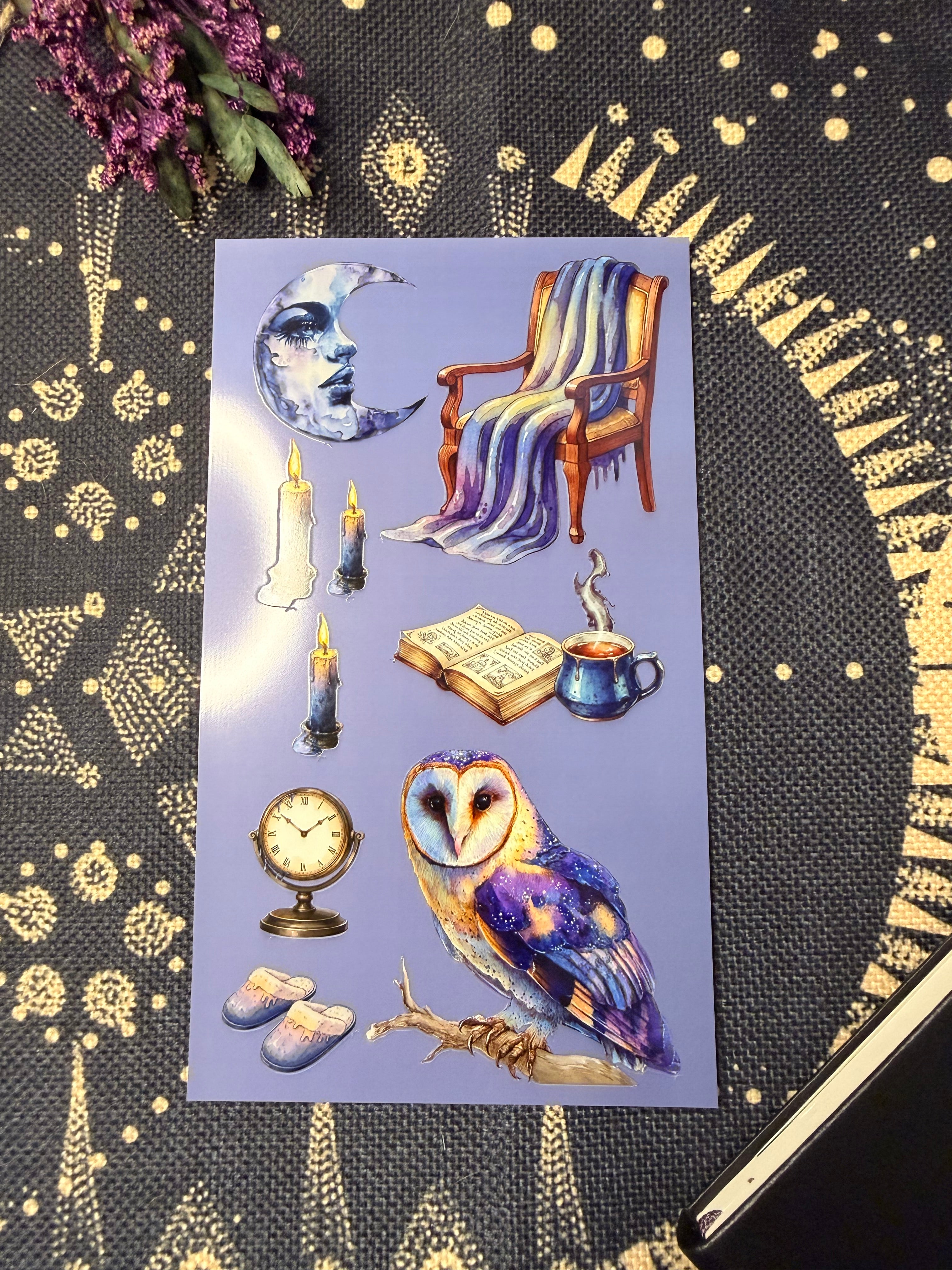 The 3 a.m. Spell — A Late-Night Thoughts Scrap Spell Kit
