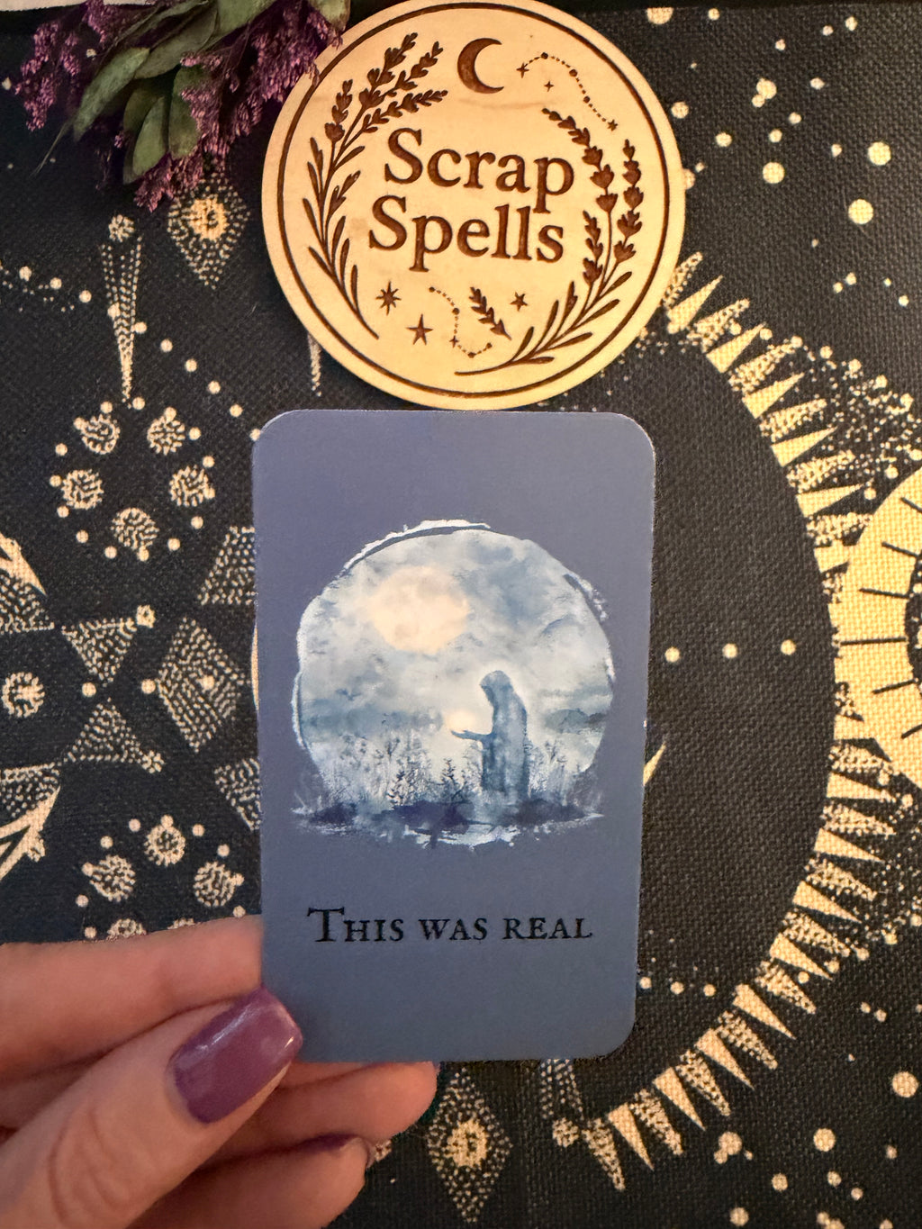 The Grief That Has No Name — An Inner Grief Scrap Spell Kit