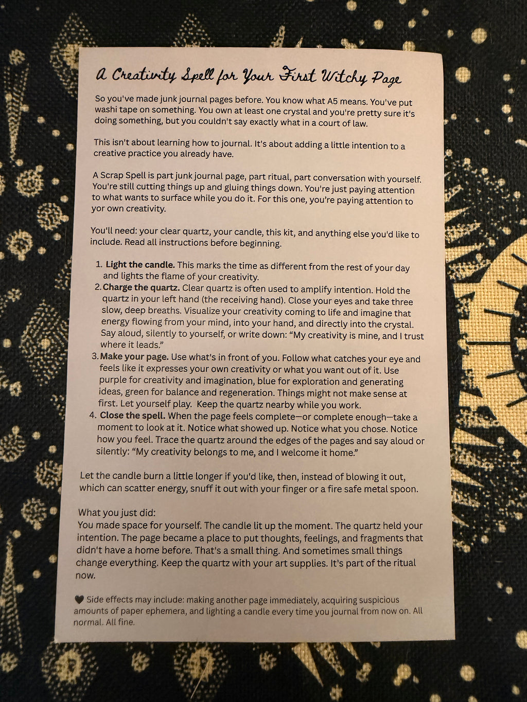 Beginner Witch Junk Journal Starter Kit