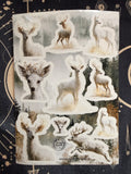 The Deer — Shadow Guardians Collection | Clear Sticker Sheet & Card