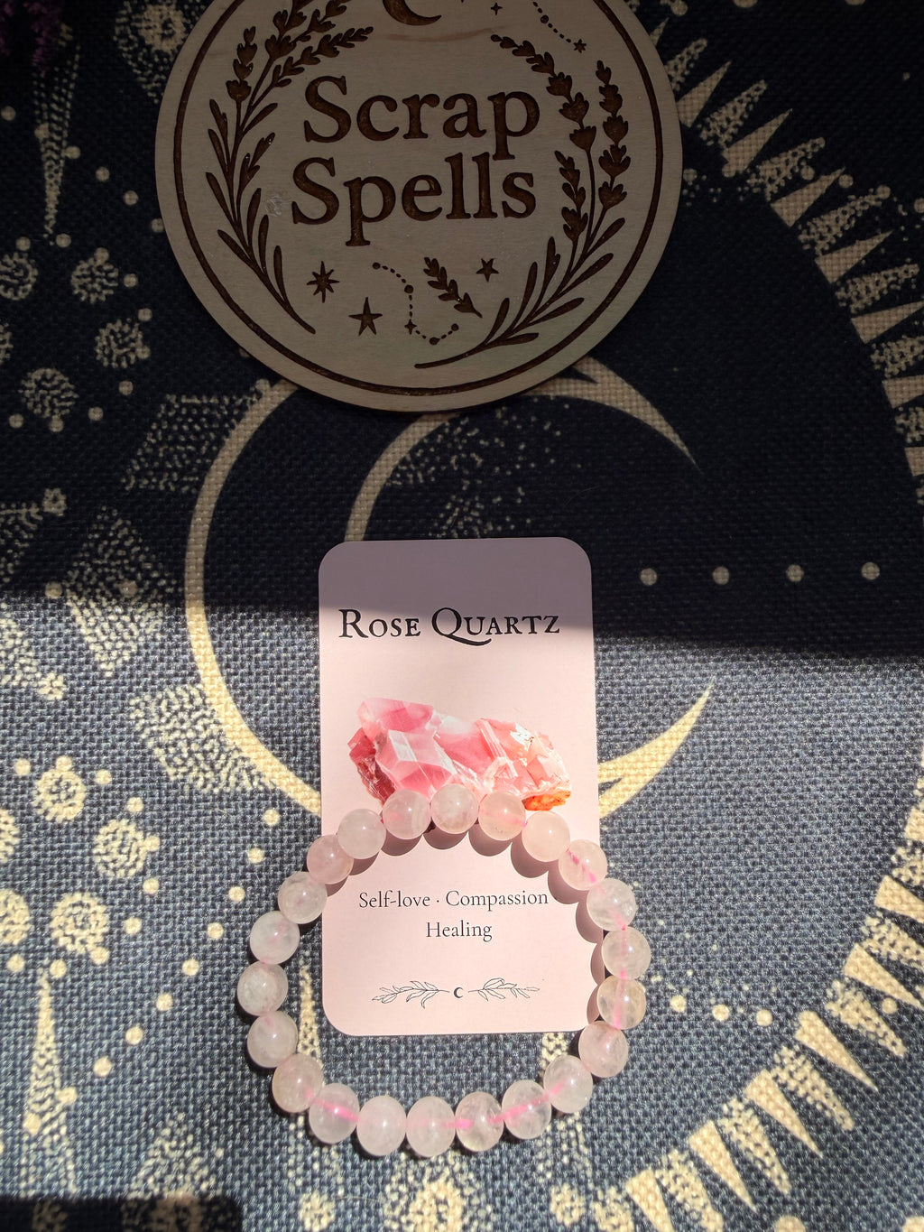 The Self Love — Rose Quartz Intention Bracelet