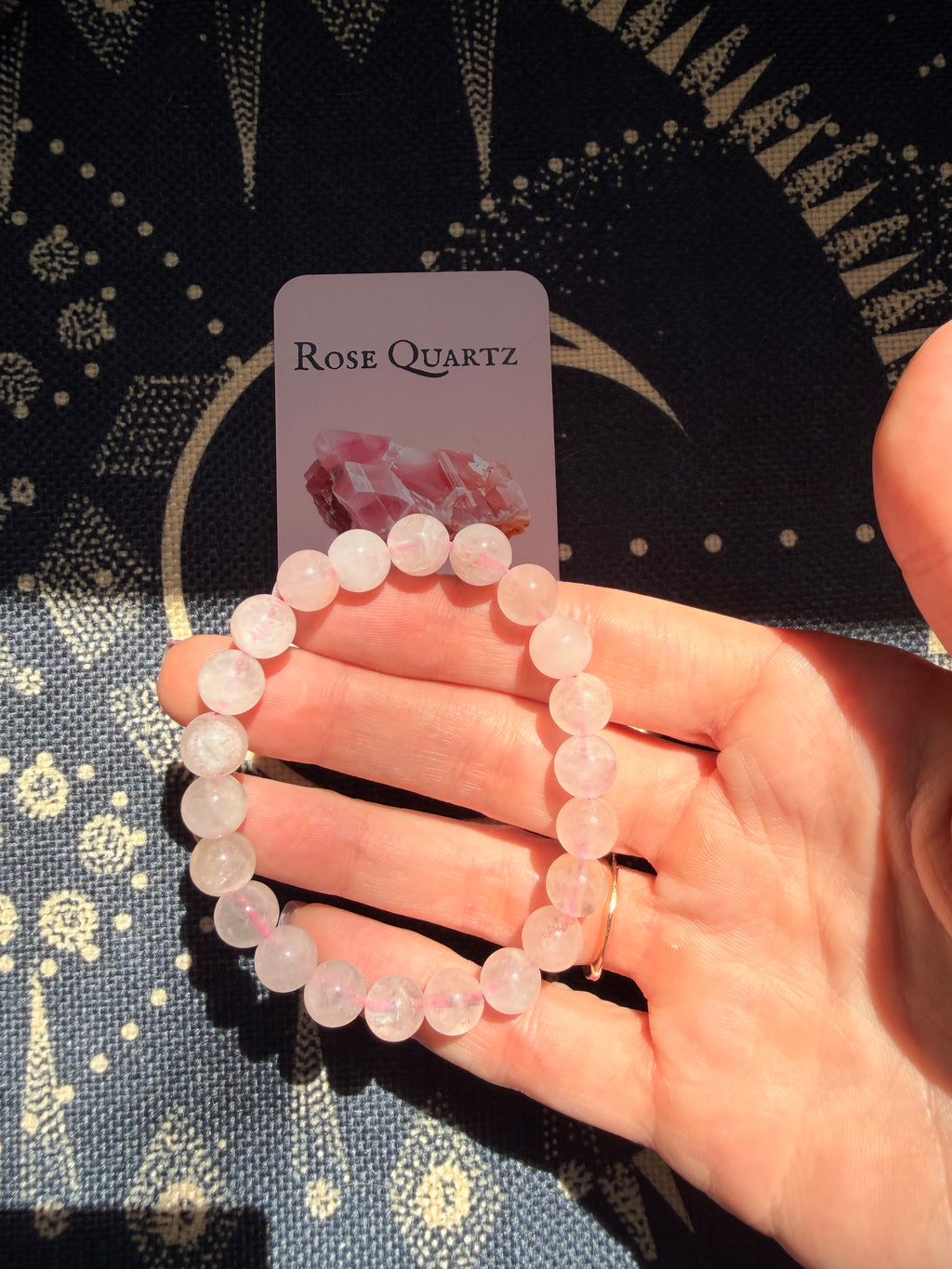 The Self Love — Rose Quartz Intention Bracelet