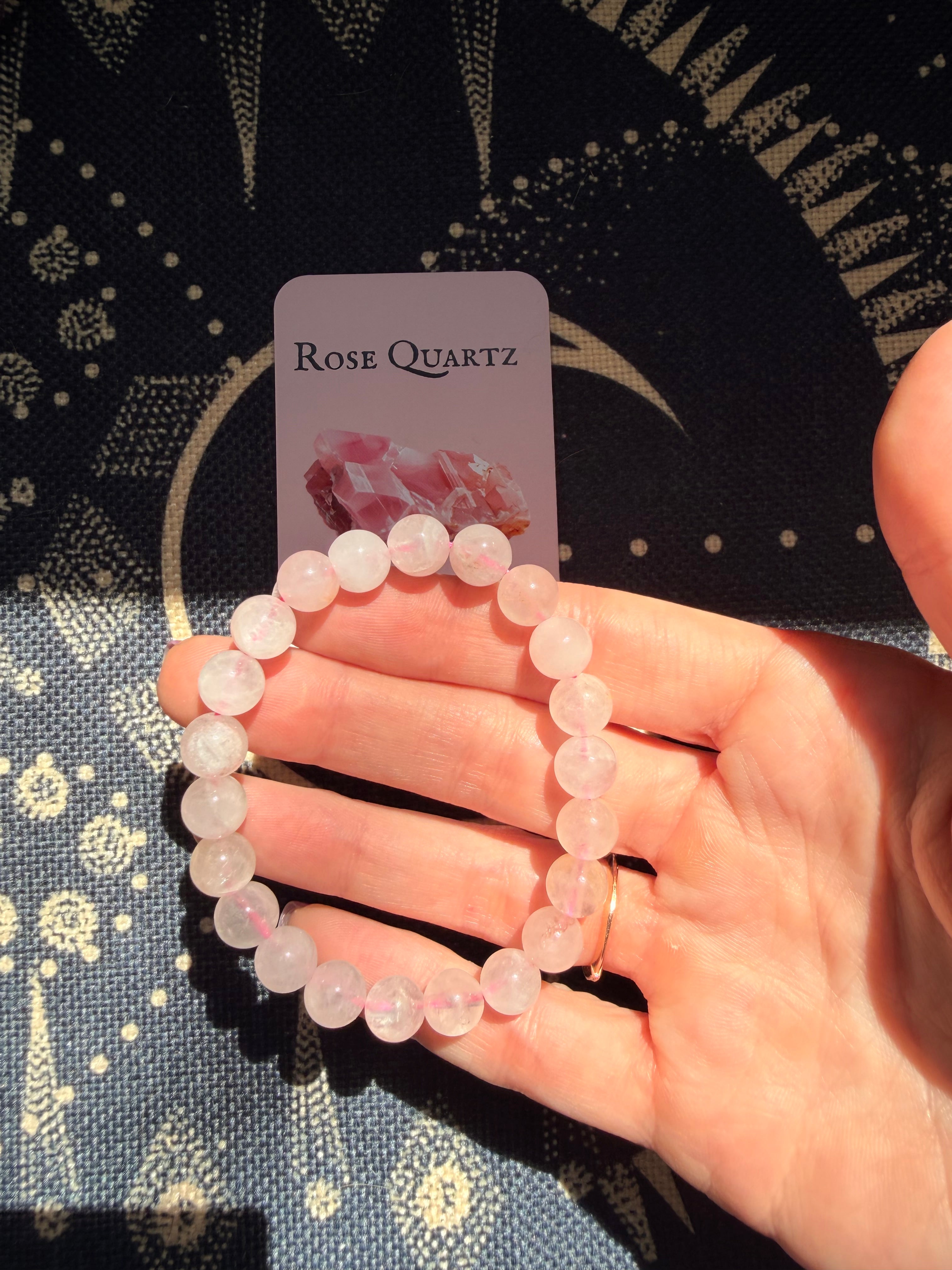 The Self Love — Rose Quartz Intention Bracelet