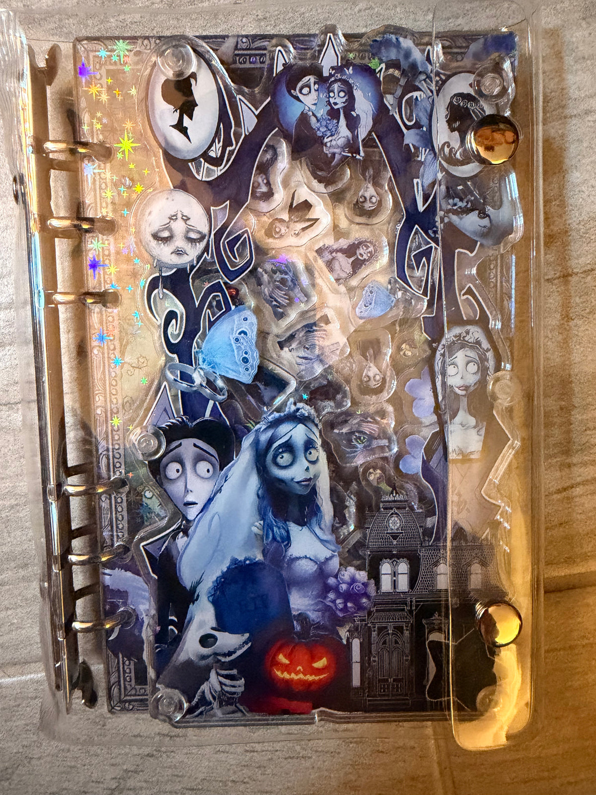 Corpse Bride A6 Shaker Journal