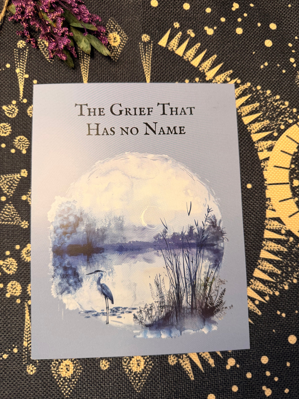 The Grief That Has No Name — An Inner Grief Scrap Spell Kit