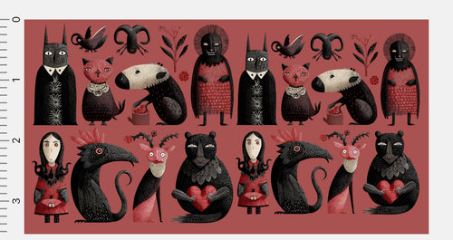 Creepy-Cute Lovies Sticker Sheet