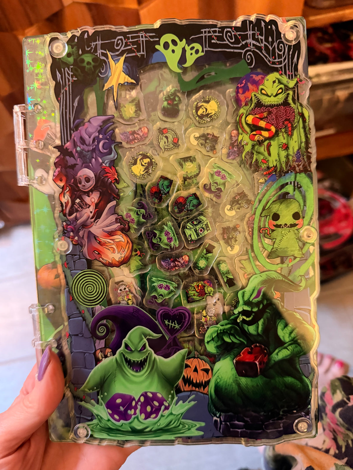 Oogie Boogie A5 Shaker Journal