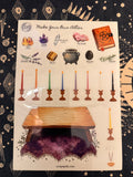 Make Your Own Altar - Clear Sticker Sheet