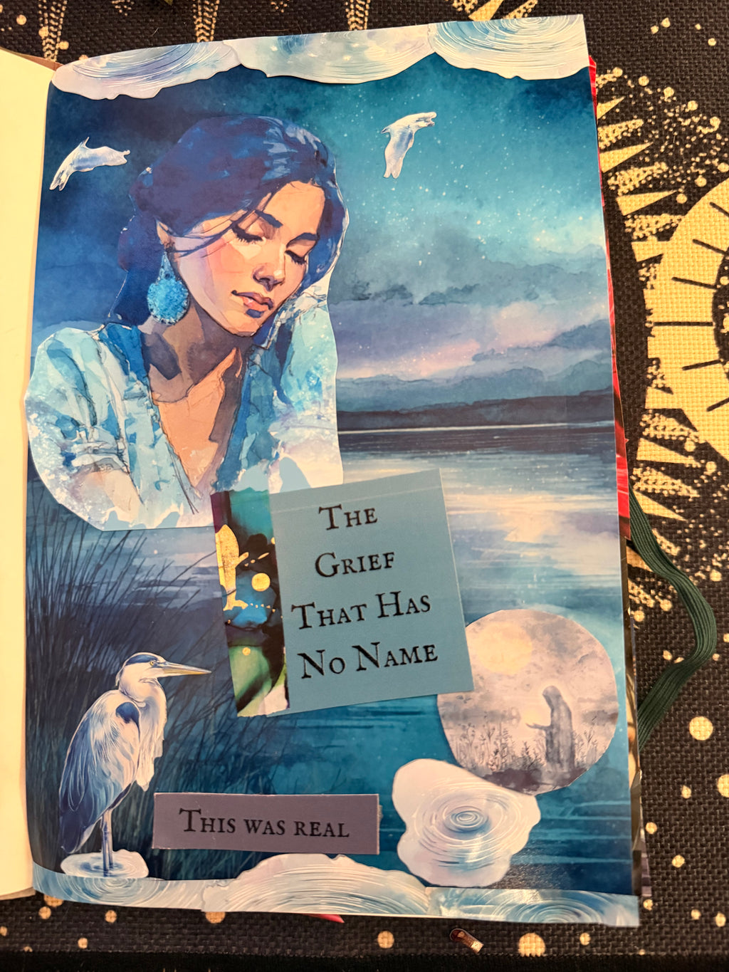 The Grief That Has No Name — An Inner Grief Scrap Spell Kit