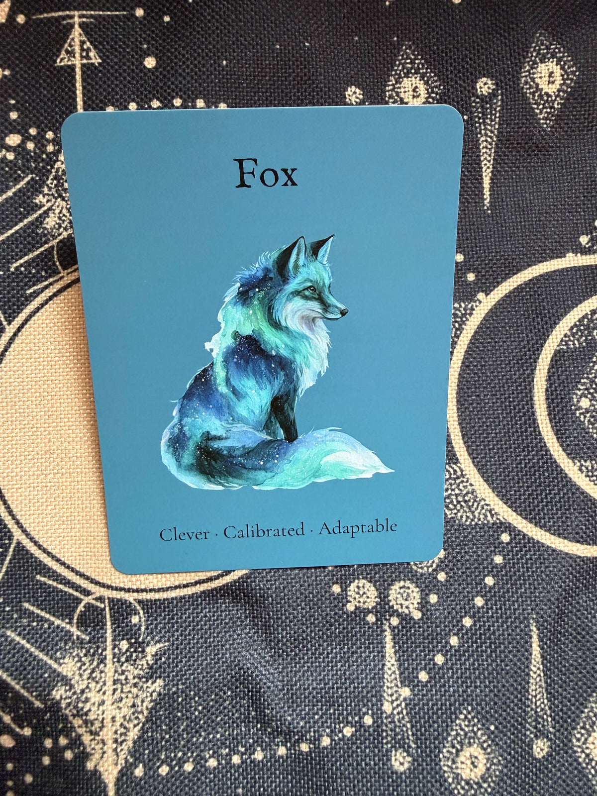The Fox — Shadow Guardians Collection | Clear Sticker Sheet & Card