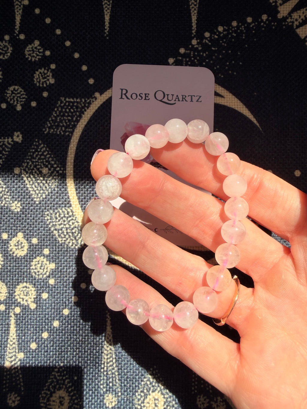 The Self Love — Rose Quartz Intention Bracelet