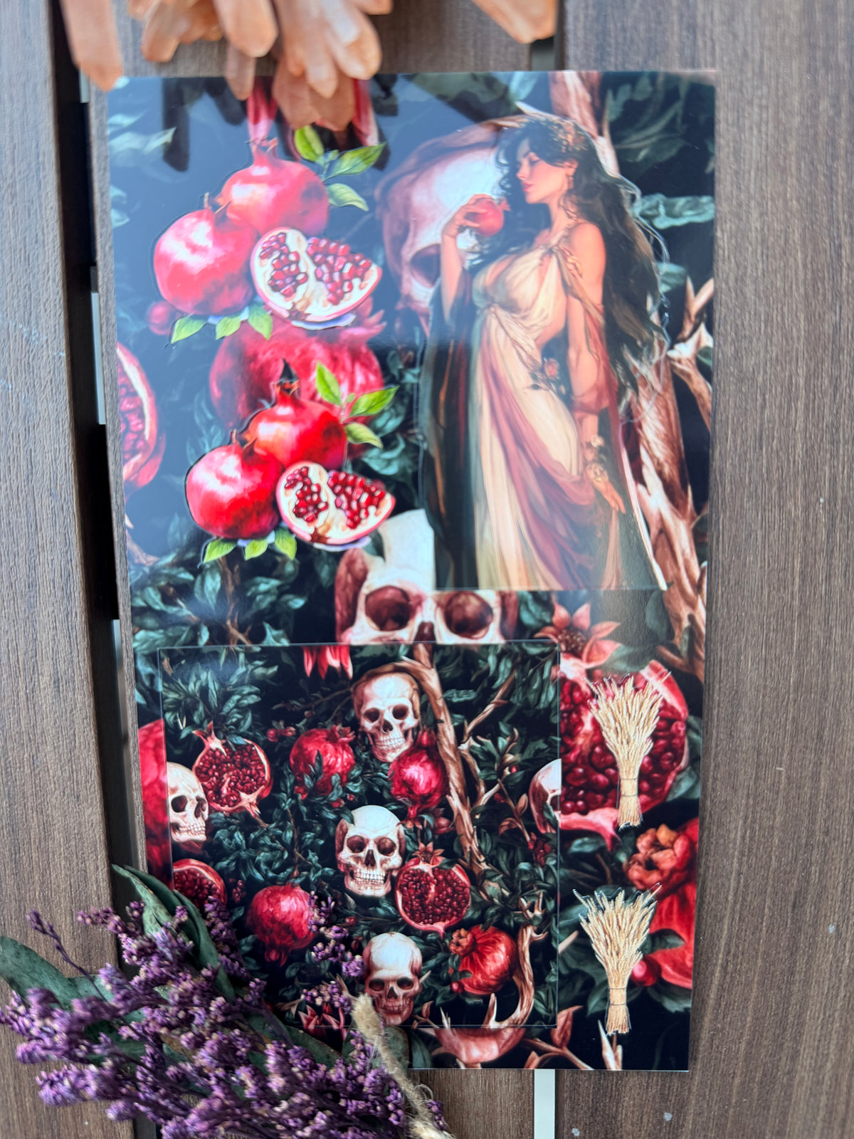 Persephone, Goddess of Seasons, Surrender & Renewal — Envelope Ritual