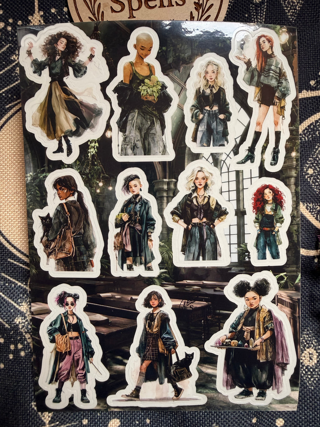 Goth Girl on Campus — Junk Journal Kit