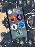 Goth Girl Scout Badges Witch Edition Sticker Sheet