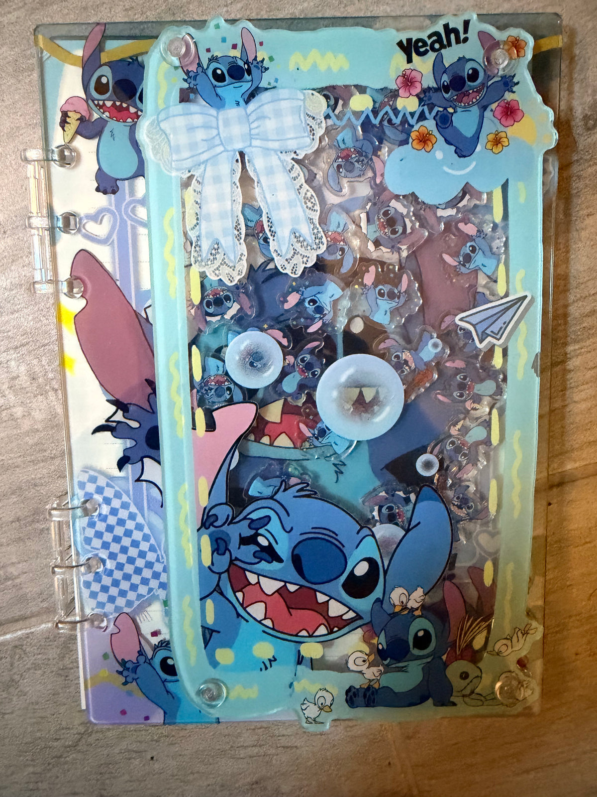 Stitch A6 Shaker Journal