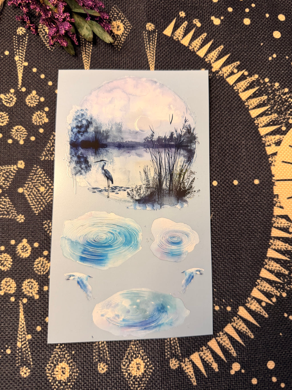 The Grief That Has No Name — An Inner Grief Scrap Spell Kit