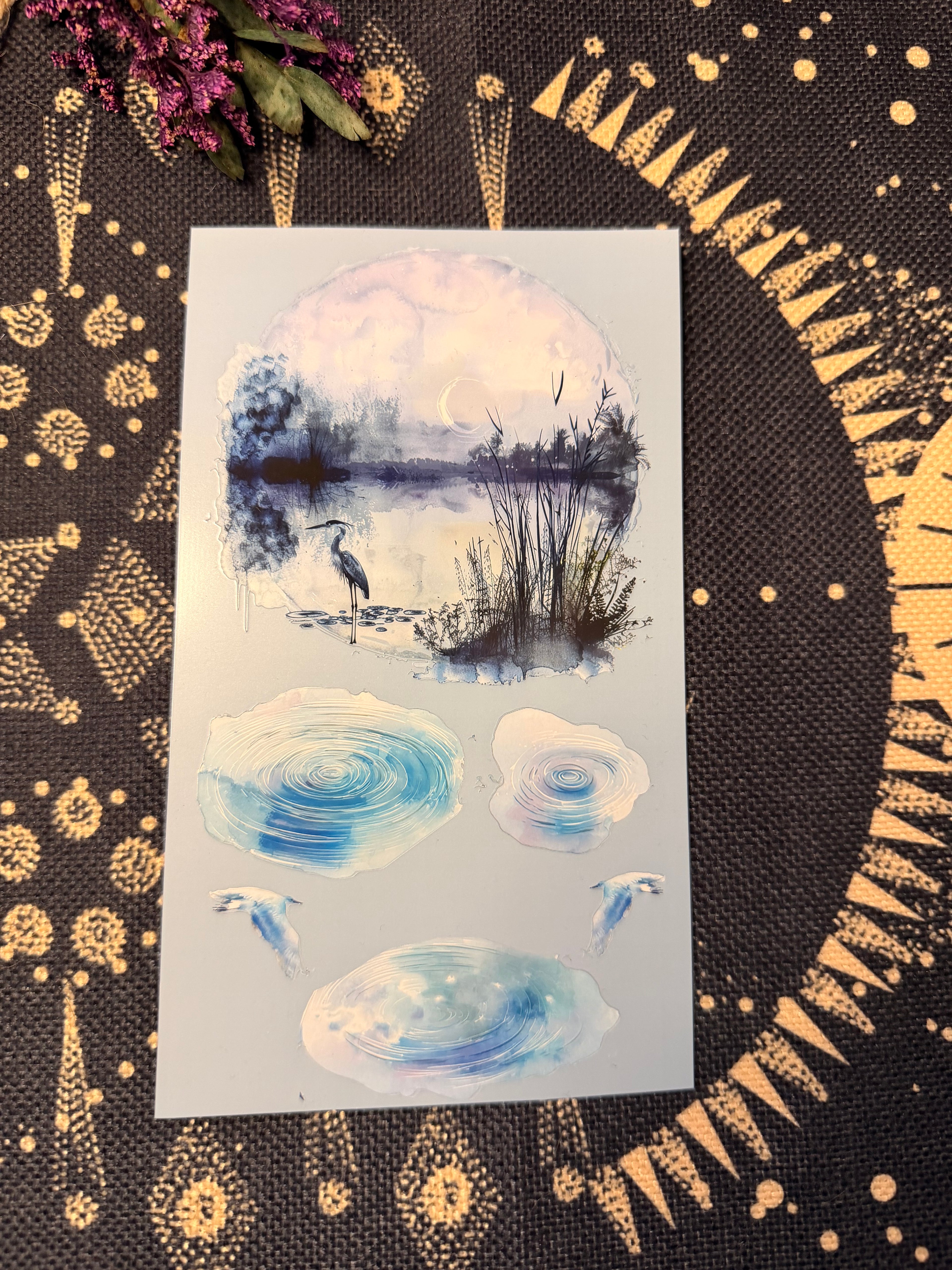 The Grief That Has No Name — An Inner Grief Scrap Spell Kit