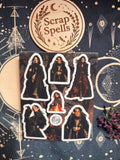 Samhain Dark Witches - Clear Sticker Sheet