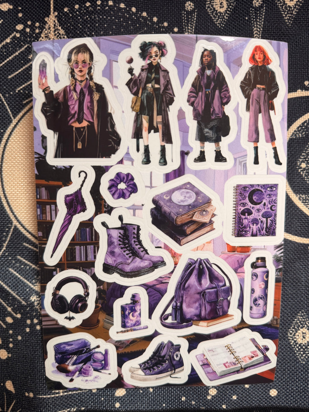 Goth Girl on Campus — Junk Journal Kit
