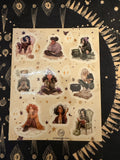 Modern Beginner Witches - Clear Sticker Sheet
