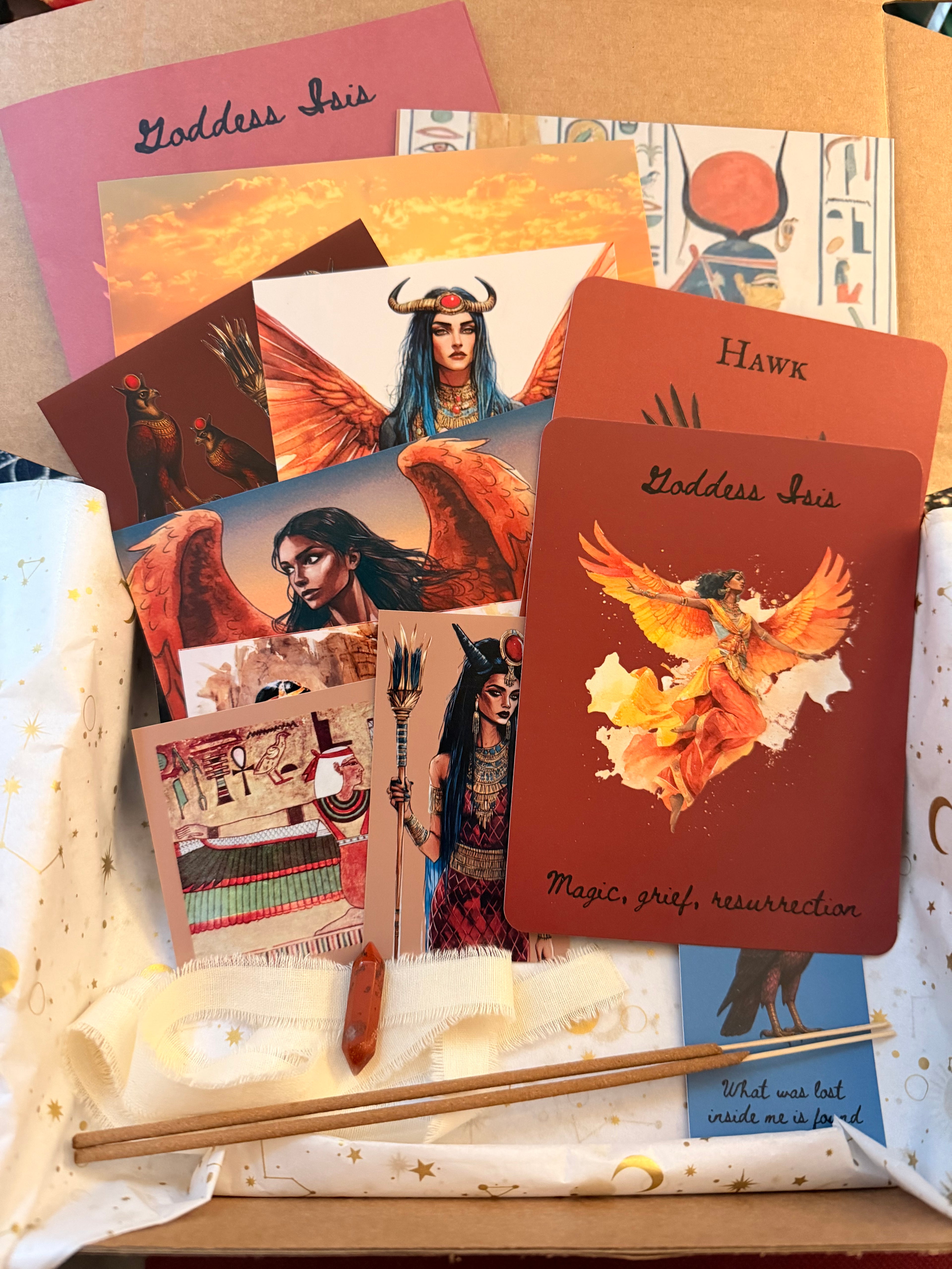 Modern Goddess Monthly Deluxe Devotion Box - ISIS