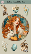 Goddess Eostre - Modern Goddess Mail Club April Edition (Standard)