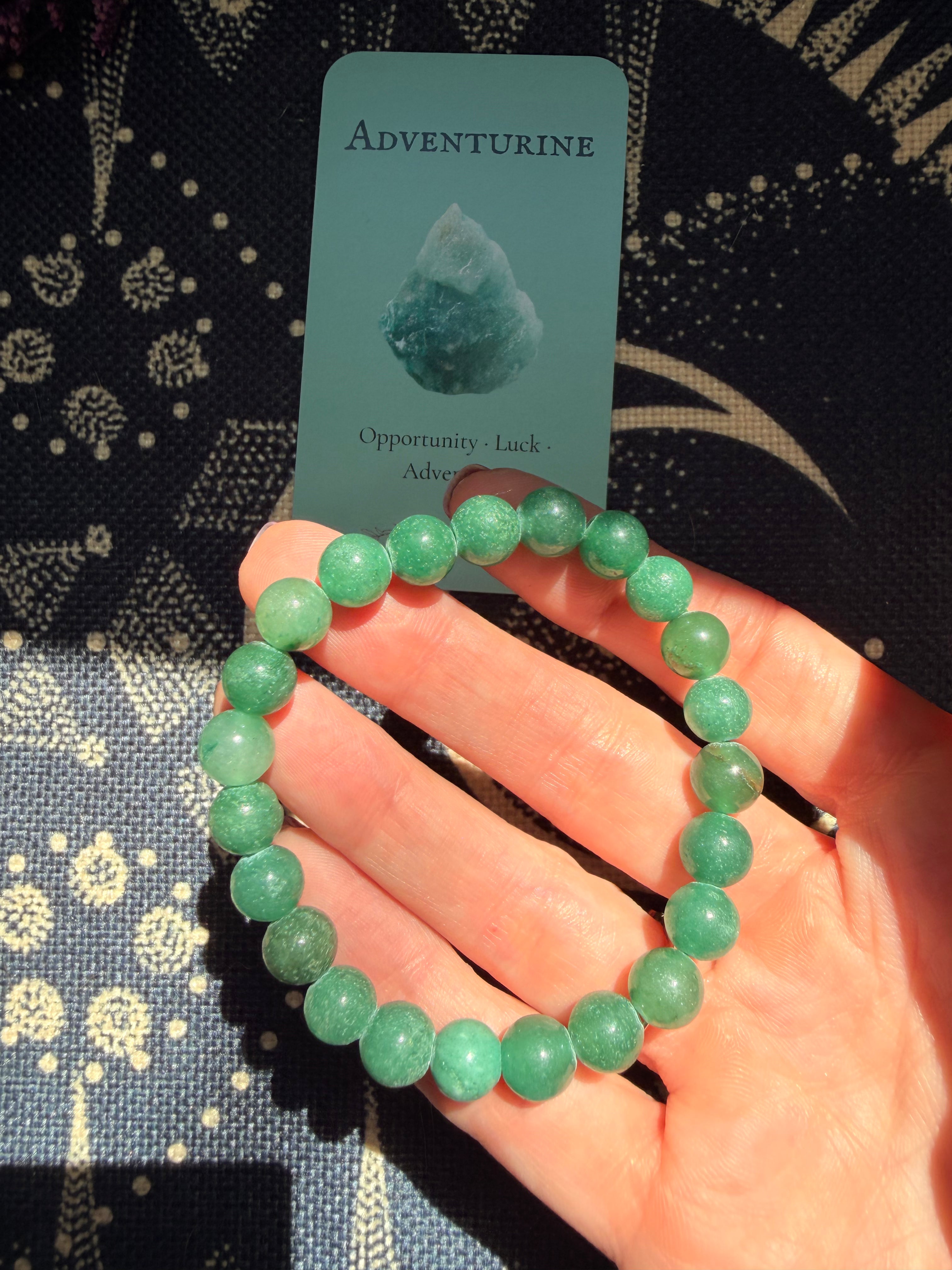 The Luck — Aventurine Intention Bracelet