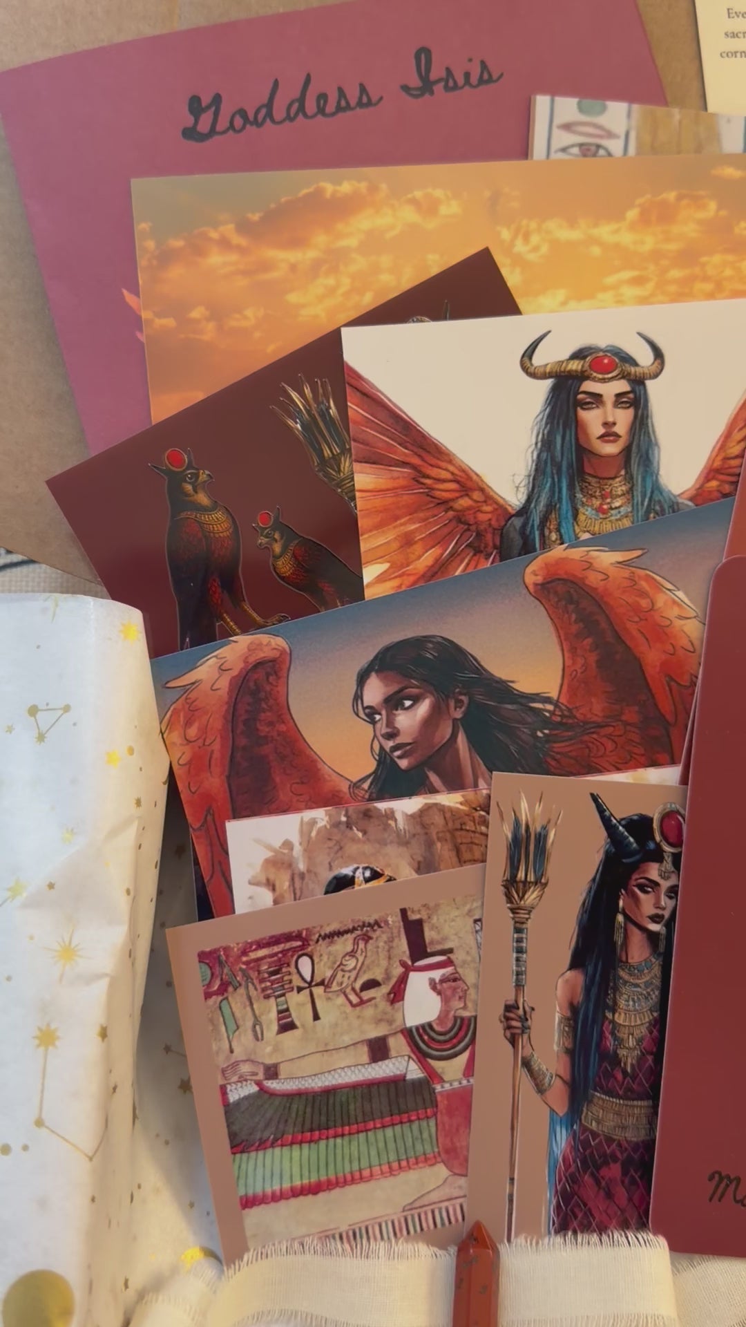 Modern Goddess Monthly Deluxe Devotion Box - ISIS